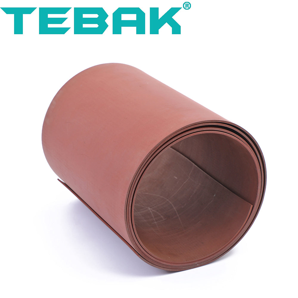 TEBAK Red color Turcite b width 300mm thickniess 0.8mm 1.2mm 1.5mm 2.0mm 2.5mm 3.0mm 1/8 1/16 1/24 1/32 inch CNC parts turcite slydway PTFE turcite b