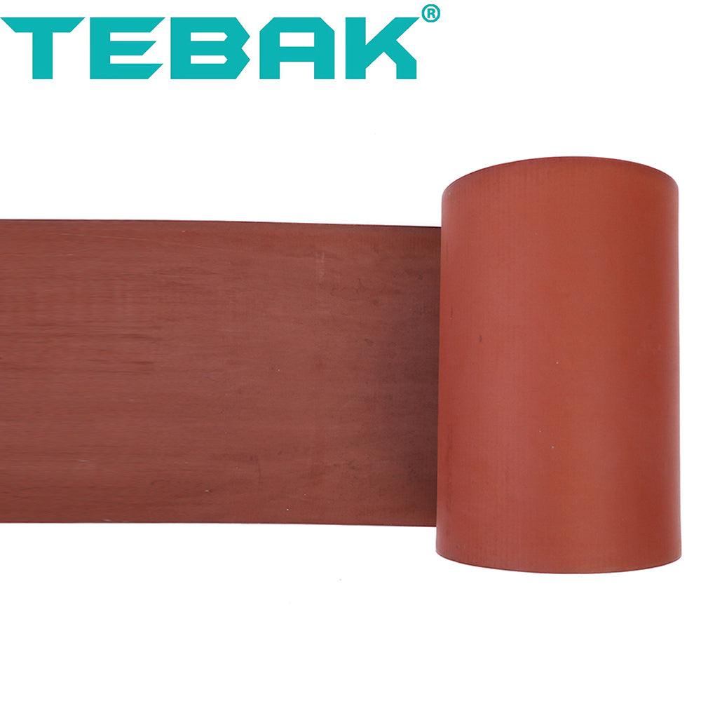 TEBAK Red color Turcite b width 300mm thickniess 0.8mm 1.2mm 1.5mm 2.0mm 2.5mm 3.0mm 1/8 1/16 1/24 1/32 inch CNC parts turcite slydway PTFE turcite b