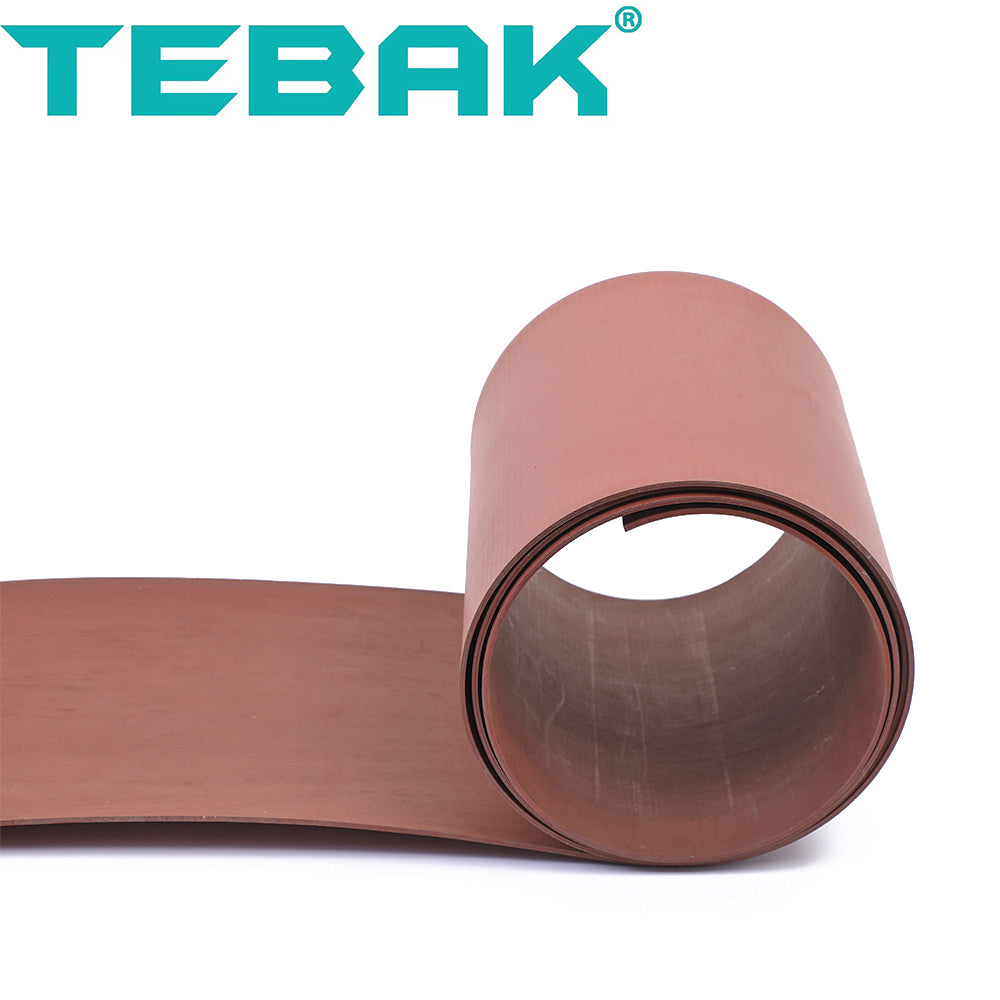 TEBAK Red color Turcite b width 300mm thickniess 0.8mm 1.2mm 1.5mm 2.0mm 2.5mm 3.0mm 1/8 1/16 1/24 1/32 inch CNC parts turcite slydway PTFE turcite b