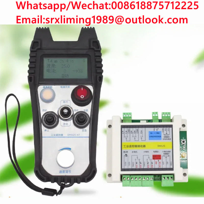 TEBAK Safety Industrial Radio Wireless Remote Controller for Carne Cutters with Receiver Electric Hoist Tower Crane Cyclmotion