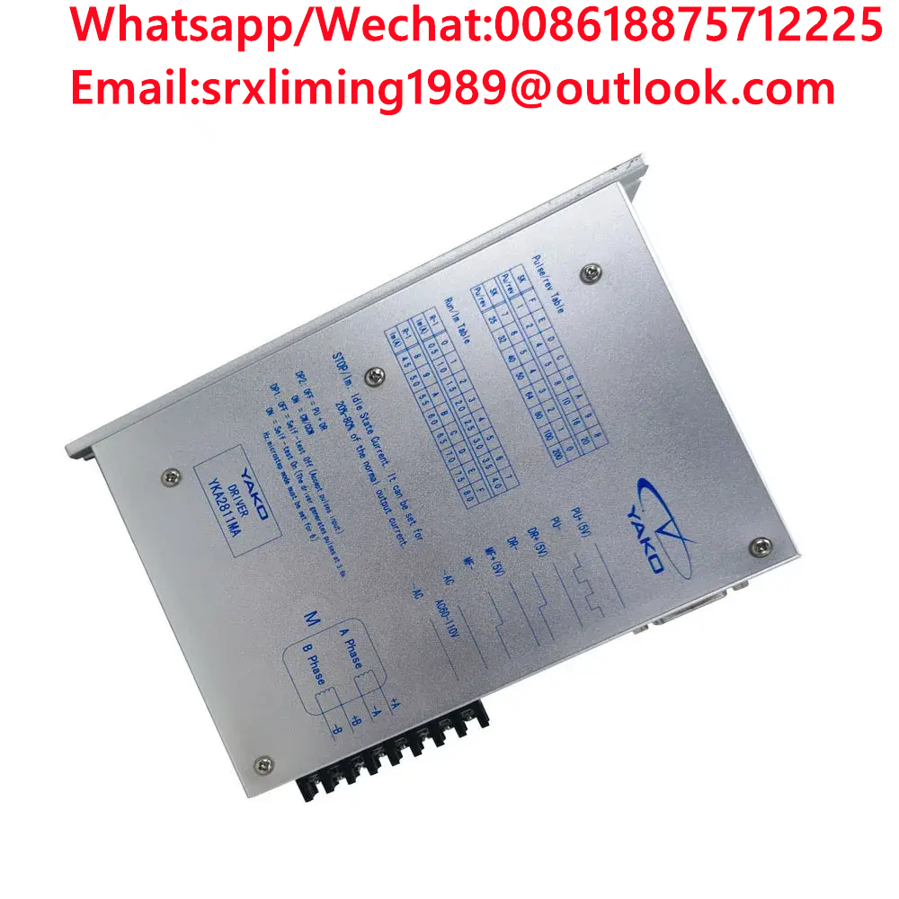 TEBAK CNC Controller YKA2811MA 60 -110VAC Original YAKO Stepper Driver Engine 8A for CNC Router NEWCARVE