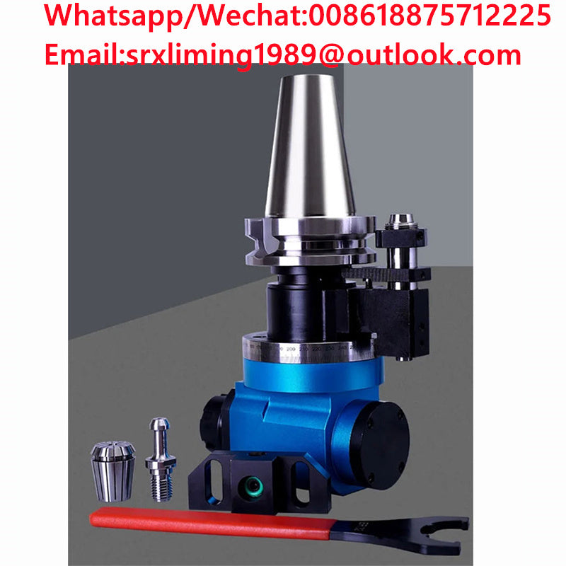 TEBAK CNC Machining Center BT30-90 Degree Angle Head Side Milling Cutter Handle AGER25/32/40 Right Cyclmotion