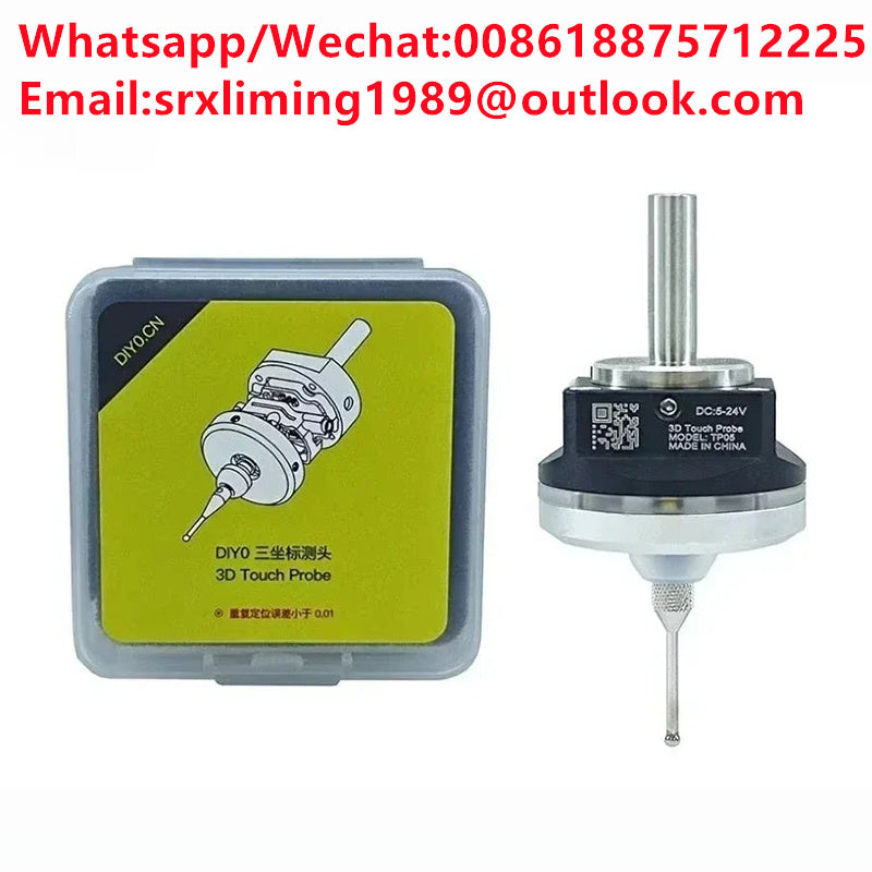 V6 Anti-roll 3D Touch Probe Edge Finder Finds The Center of The Desktop CNC Probe Compatible with Mach3 and Grbl