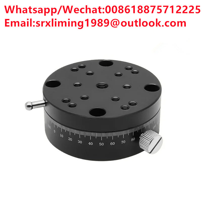 REG25 40 60 R-Axis Rotary Micro-Adjustment Stage High-Precision Knob-Feed Positioning Platform for Optical Alignment Model