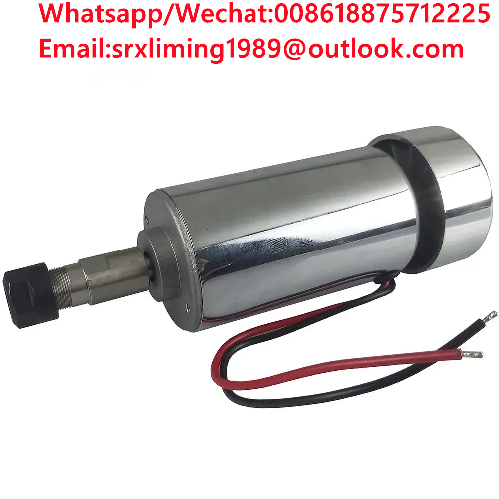 TEBAK High Speed DC12V-48V 300W Spindle Engraving Machine Spindle Motor Air-cooling Cnc Spindle DC Motor CNC Engraving ER11