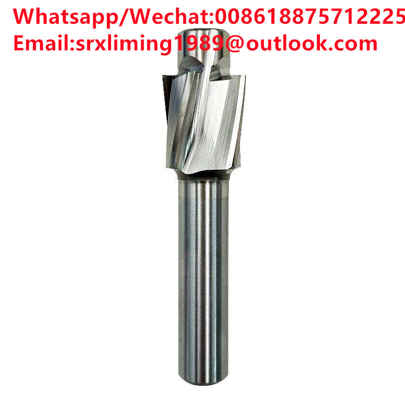 TEBAK Multi Specification High-speed Steel Flat Bottomed Countersunk Drill, Countersunk Drill, Countersunk End Milling Cutter