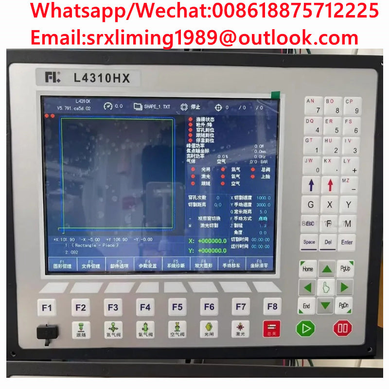 TEBAK Laser sheet and tube cutting machine system L4310HX CNC equipment dedicated system height controller iHC100