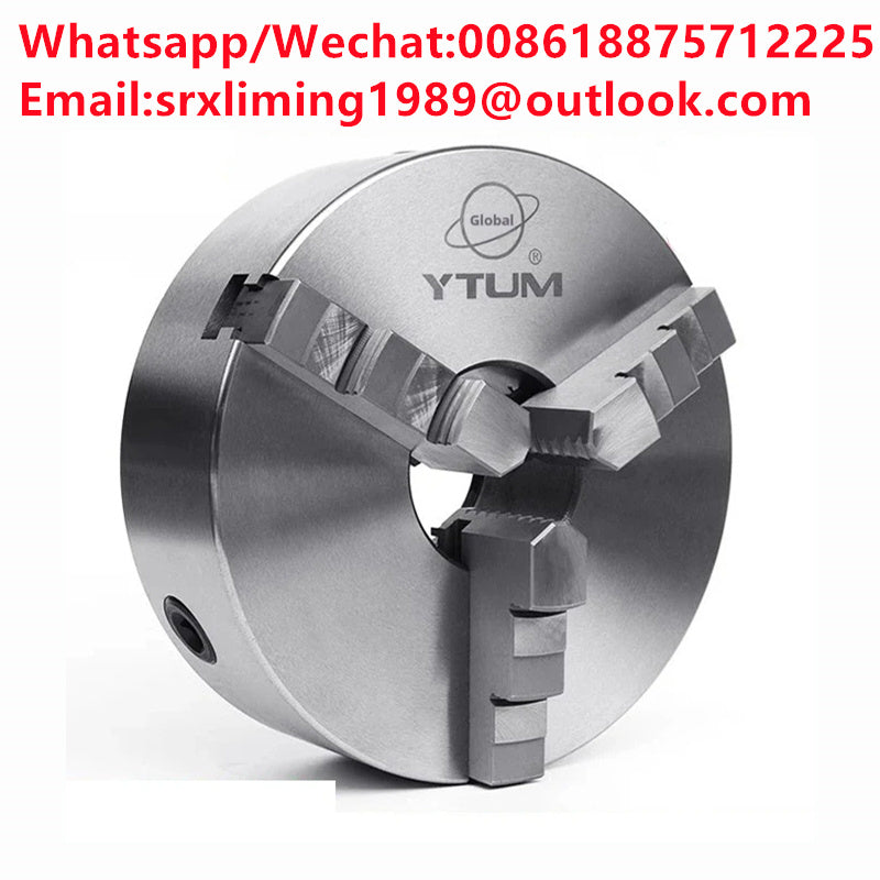 K11-165 165MM 3 Three Jaw Self-Centering Chuck Lathe Chuck Manual Scroll Chuck Manual Type Accessories