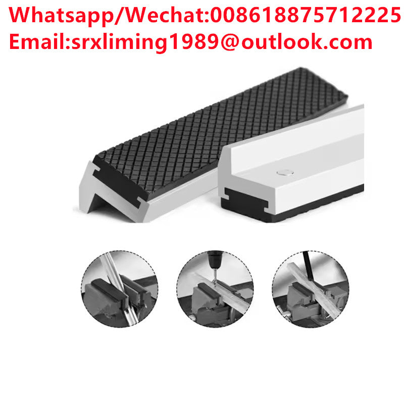 Protect Cover Vise 4/5/6'' Jaws Magnetic Protective Cover Aluminium Alloy Rubber Hand Tools Bench Vise Protector Accessories