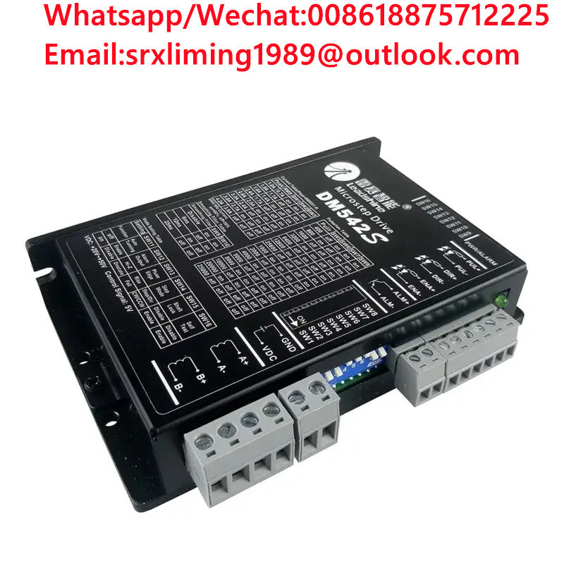Leadshine 2Phase Stepper Motor Driver DM542S DC24V-50V For 42/57(NEMA17/23) Stepper Motor1.0-4.2A Replace Microstep Driver DM542