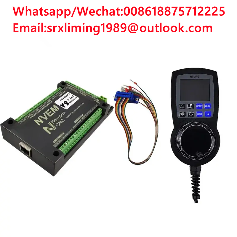 TEBAK NVEM V5 CNC Mach3 Controller NVMPG Handwheel 6Axis Motion Controller Adopts the ARM Design Framework Cyclmotion