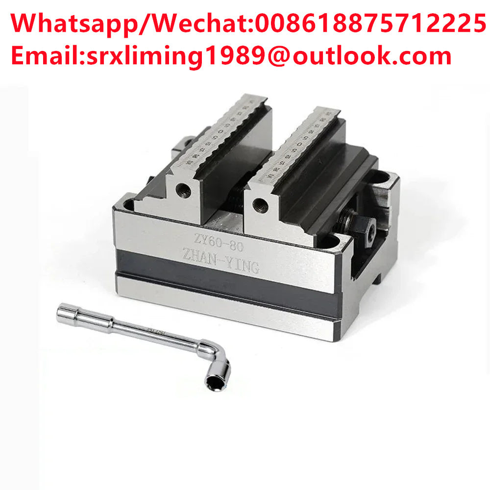Precision ZY60-80 Four Axis Five Axis Turntable Fixture Self Centering CNC Vise CNC Machining Center Concentric Flat Nose Pliers