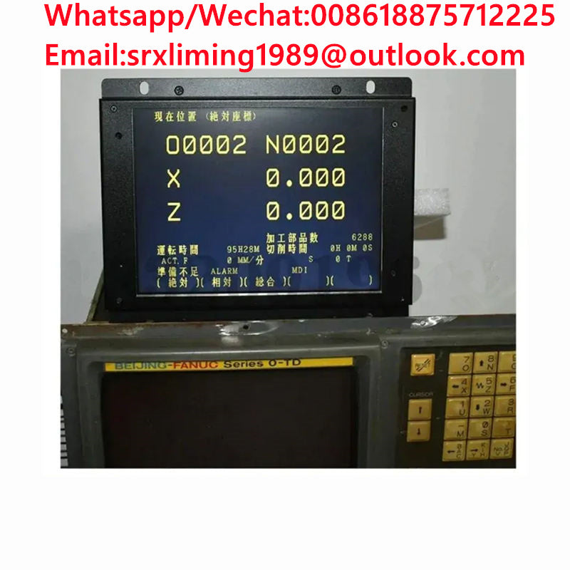 CNC Industrial LCD Display Monitor for Replacing FANUC 9" Old CRT A61L-0001-0093 D9MM-11A MDT947B-2B A61L-0001-0095 D9CM-01A