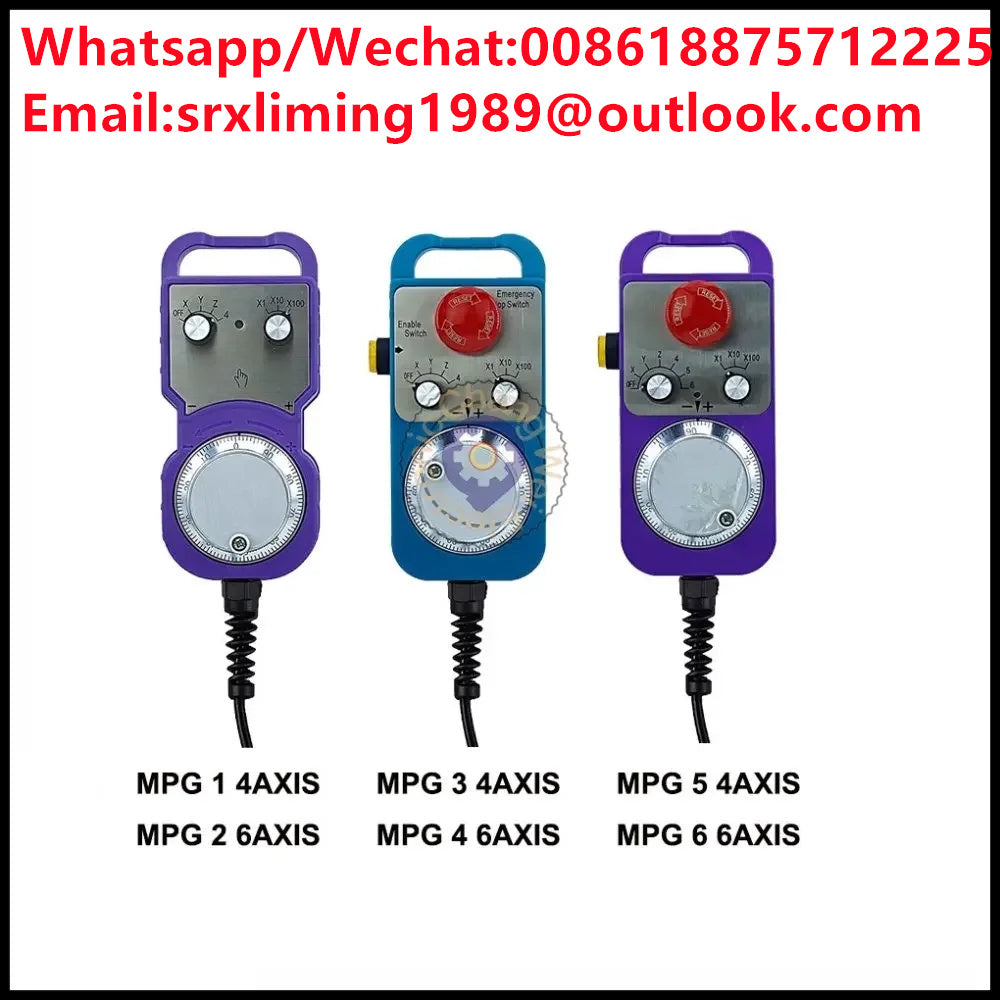 Upgraded version of CNC electronic handwheel, 4/6 axis MPG mach3 controller FAGOR GSK MITSUBISHI FANUC 5V manual pulse
