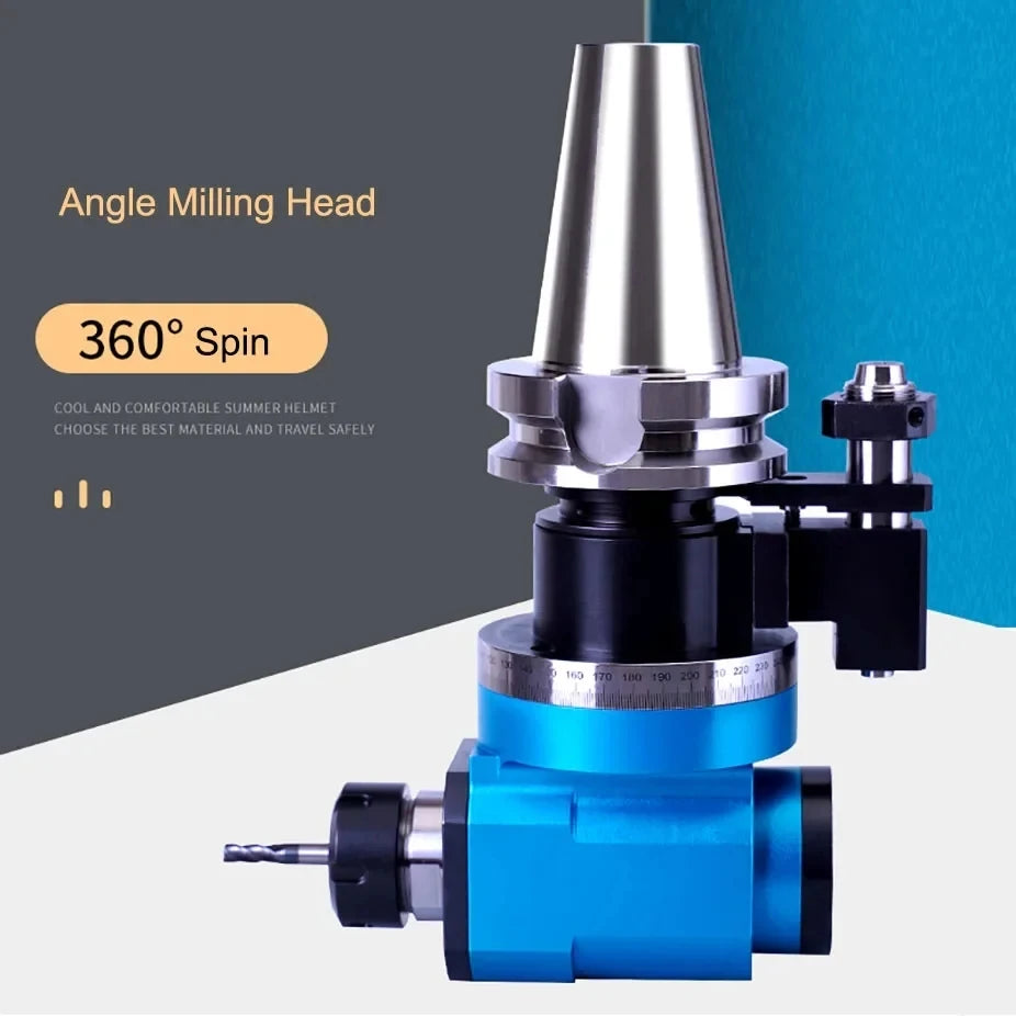 TEBAK CNC Machining Center BT30-90 Degree Angle Head Side Milling Cutter Handle AGER25/32/40 Right Cyclmotion
