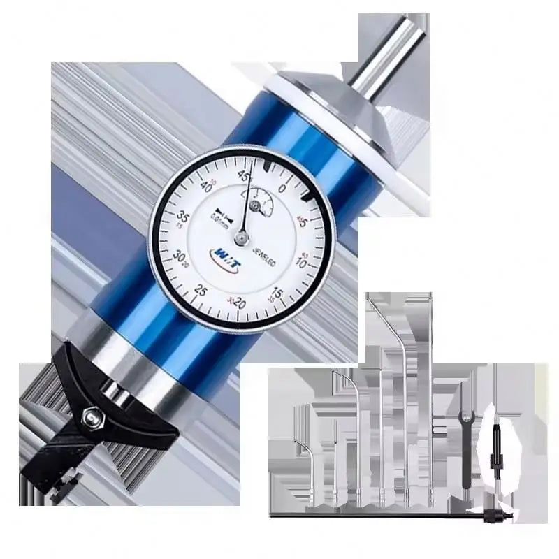 1Set Coaxial Centering Dial Test Indicator Set 0-3mm Center Finder Milling Tool 0.01mm Accuracy Dial Indicator