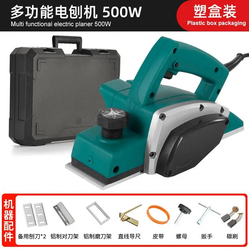 Tebak 110V/220V High Power Home Handheld Wood Edge Surface Trimmer Multifunctional Portable 220v Electric Wood Planer