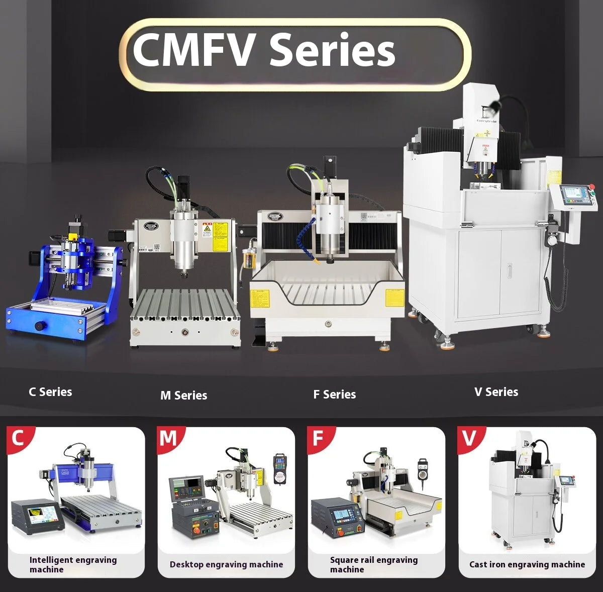 TEBAK JY-16 3020 800W Industrial Engraving Drilling Machine with Handwheel 300*200mm Carving Size 3 Axis 4 Axis