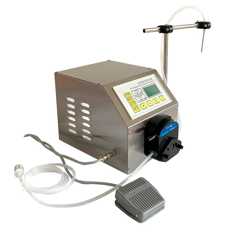 TEBAK SY-51A Semi-automatic Peristaltic Pump Filling Machine Oil Grease Olive Lubricating Oil Liquid Bottle Filling Machine