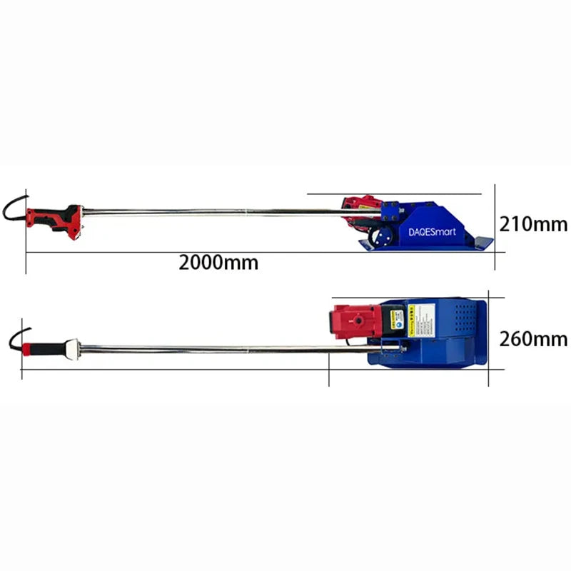 TEBAK CNC Laser Cutting Machine Slag Remover Stainless Steel Handheld Laser Tablecleaning Machine Laser Sword Fence Slag Remover