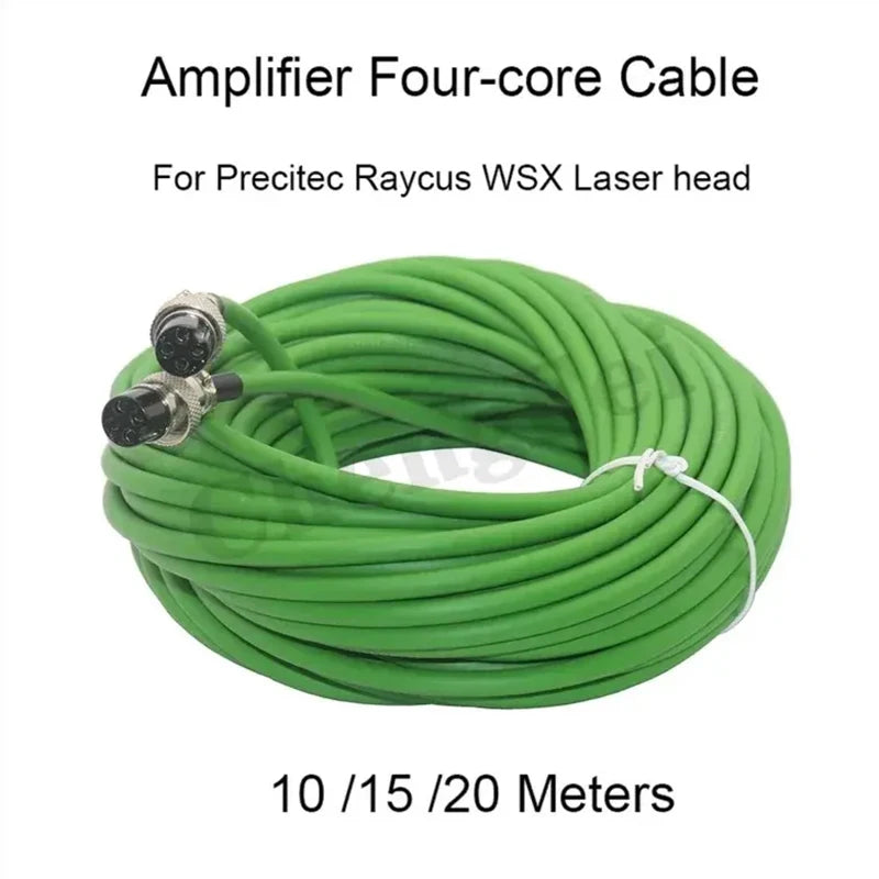 TEBAK CNC Laser Amplifier Preamplifier Oven-core Cable 10/15/20 Meters Cables for BCL-AMP Controller of Recitec Rayoils