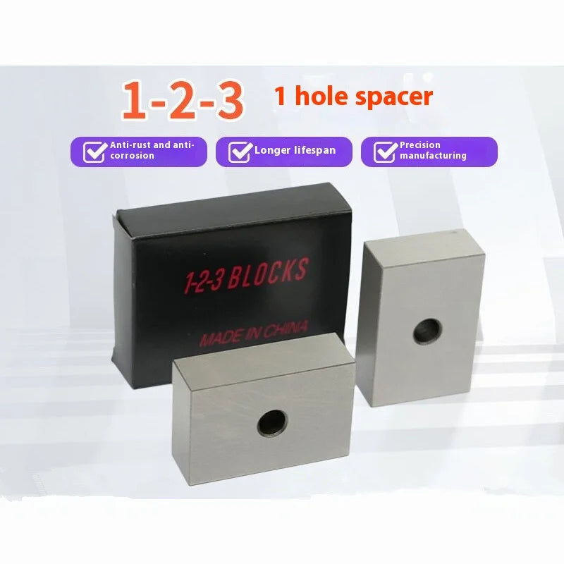 TEBAK Machine Tools 2Pc Sparallel Clamping Block Set Parallel Setup Block Customization Block AlNiCo Strong Chuck Magnet