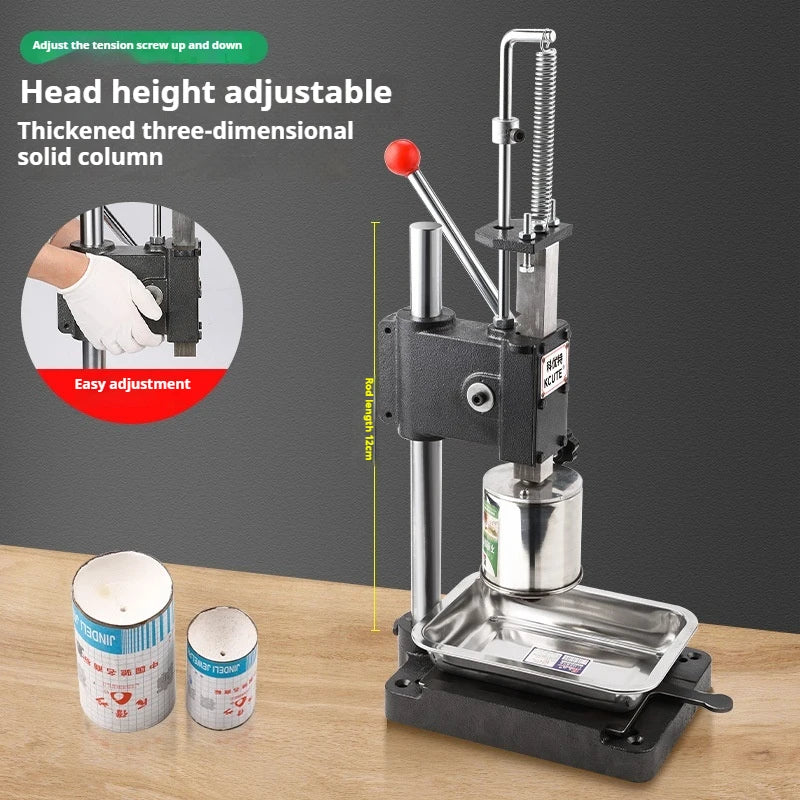 TEBAK Jewelry Processing Gold-working Tools Manual Stamping Machine Gold Silver Pendant Ring Bracelet Stamping Machine