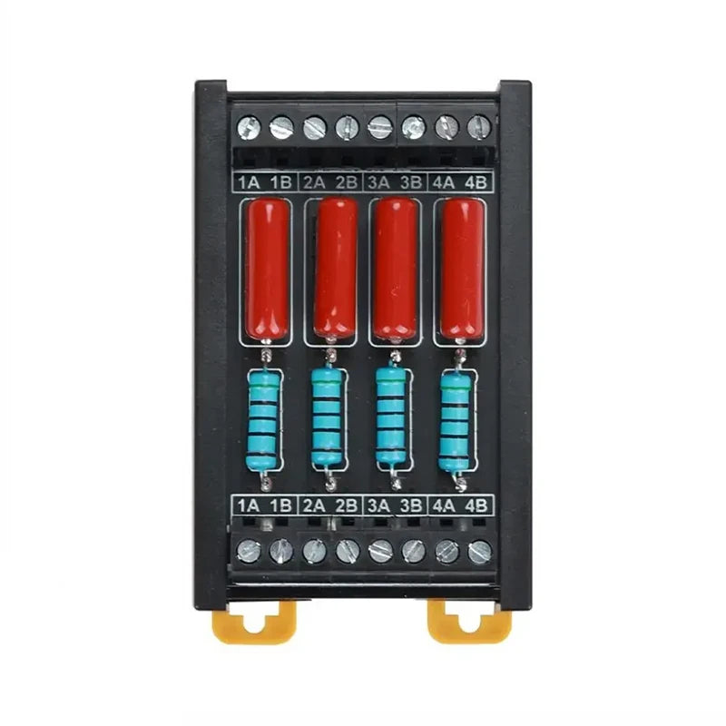 TEBAK CNC PLC Anti-interference Module RC Absorption Circuit Transistor Relay Contact protection Circuit RC-04