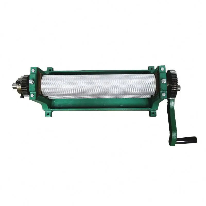 TEBAK Honey Comb Machine Beeswax Flat Sheet Machine Beeswax Foundation Embosser 5.4 or 4.9mm Mamual Beeswax Foundation Machine