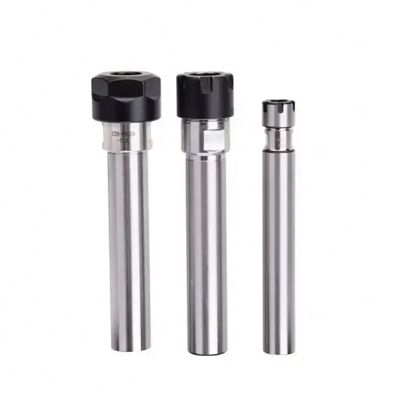 C-8-10-12-16-20-25-mm ER-8-11-16-20-A Straight Shank Extension Mini Collet Chuck Holder CNC Milling Lengthen Tool Extension Rod