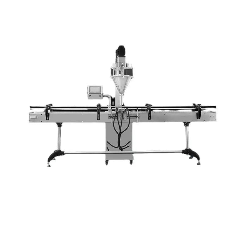 TEBAK Automatic Auger Screw Filler Chili Coffee Milk Small Jar Bottle Cosmetic Powder Bottle Weighing Powder Filling Machine