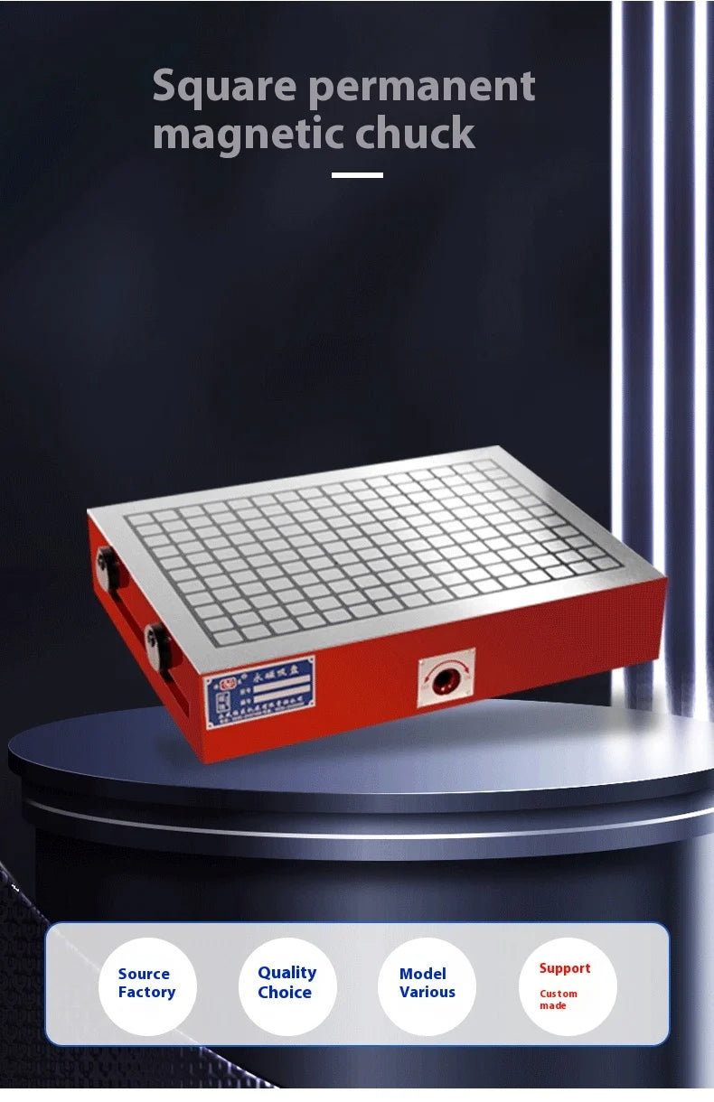 TEBAK Customized 1000*4000 200*500 Permanent Magnetic Chuck Table 300*400 Permanent Magnetic Chuck Table for CNC Machine