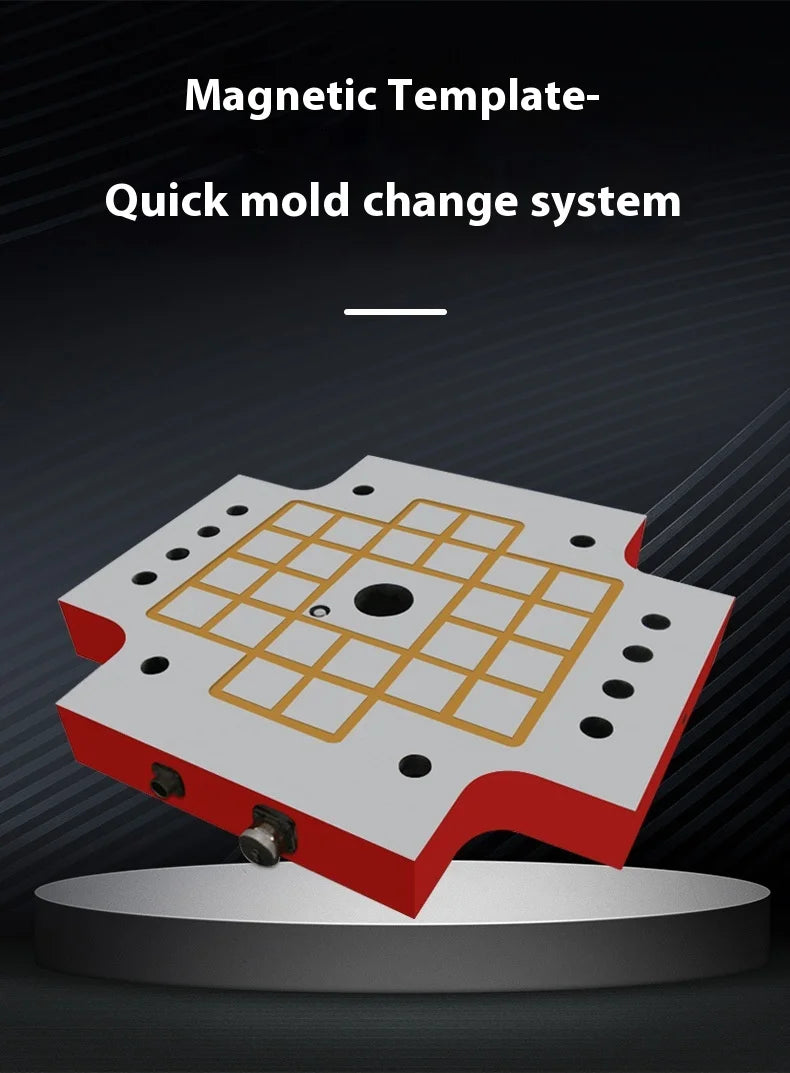 TEBAK Magnetic Mold Die Clamping Chuck for Injection Molding Machine for Plastic Injection Machine