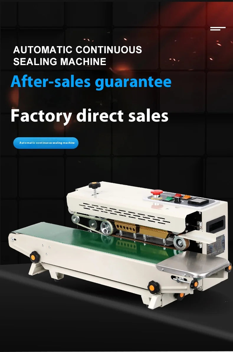 TEBAK China Manufacture Band Sealer Continous Sealer Sealing Machine