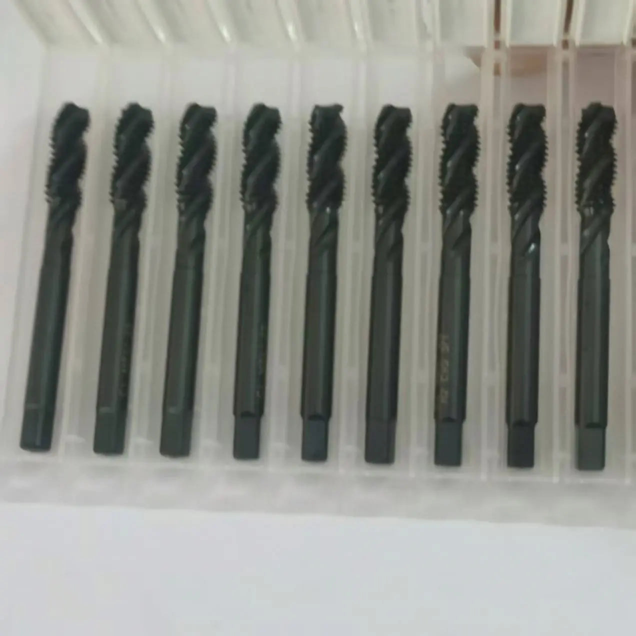 TEBAK HSS Steel Die Type Tin Coated Tap Drill Set M3-M12 for Metric Tap Machine-Machine Screw Thread Cutting