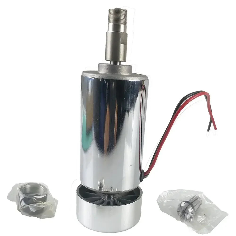 TEBAK High Speed DC12V-48V 300W Spindle Engraving Machine Spindle Motor Air-cooling Cnc Spindle DC Motor CNC Engraving ER11