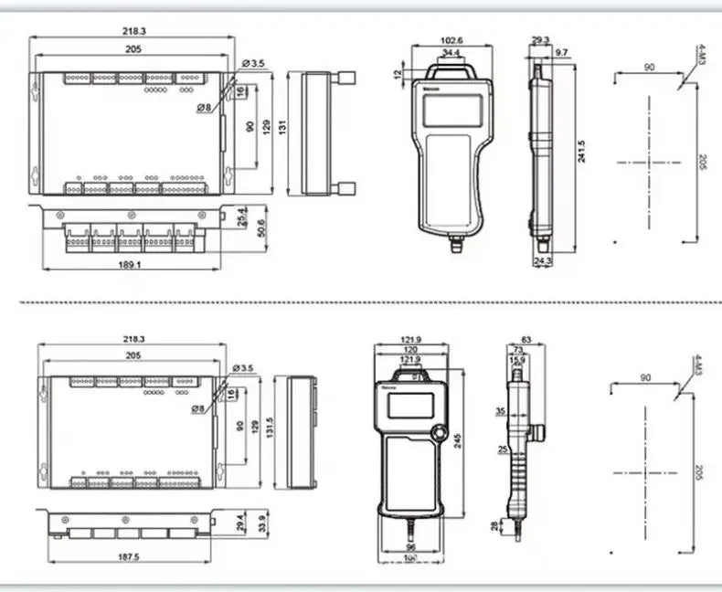 TEBAK CNC Router NK105 G2 NK105 G3 Handle Engraving Machine Motion Control System 3-axis CNC Controller
