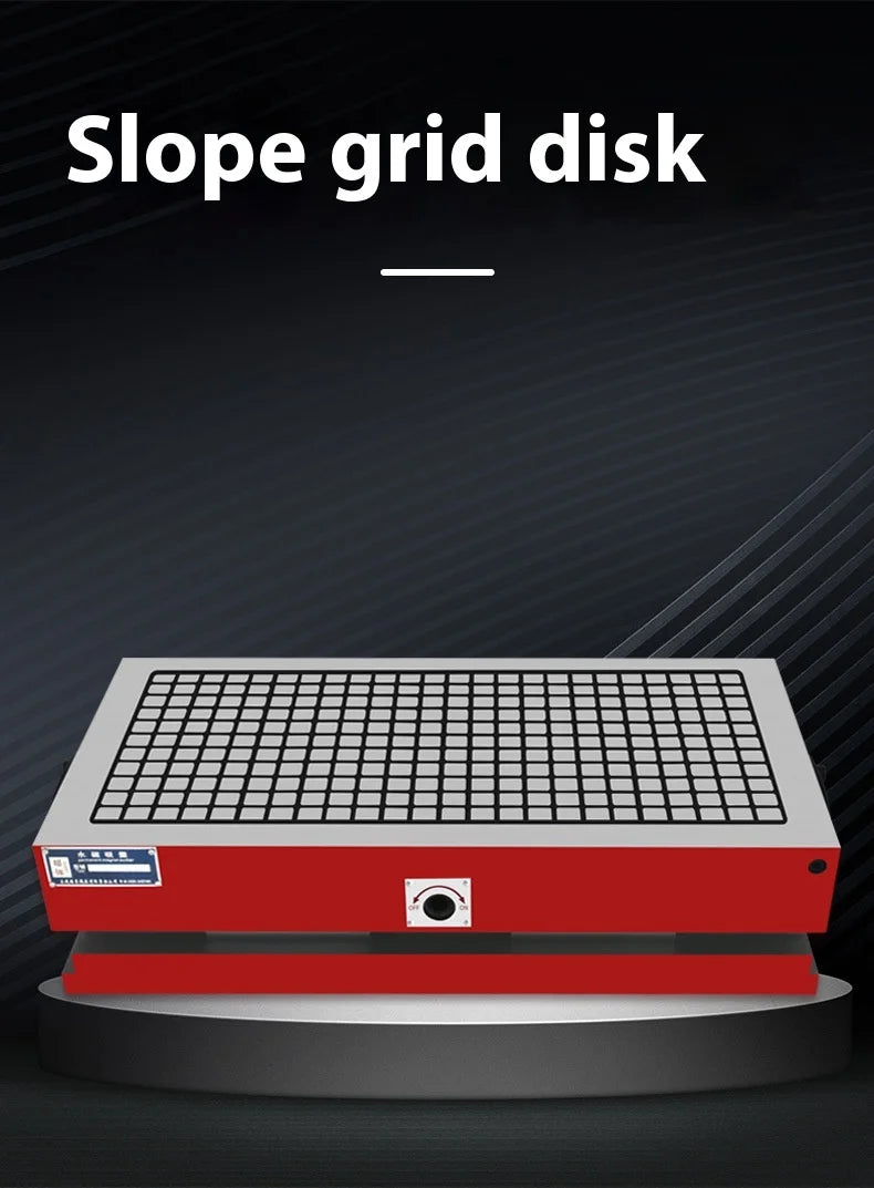 TEBAK Innovative CNC Magnetic Chuck Slope Chuck with Strong Holding Force Superior Stability Magnetic Chuck Machine Tools