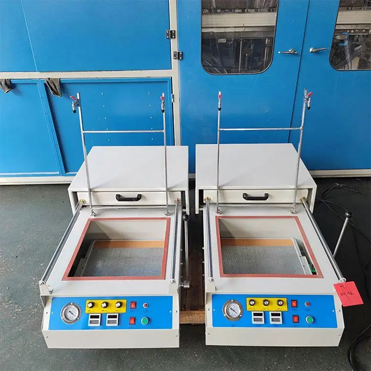 TEBAK Thermoplastic Sheet PVC PET Acrylic Vacuum Forming Machine Small Desktop Manual 3d Letters Thermoforming Machine for Signs