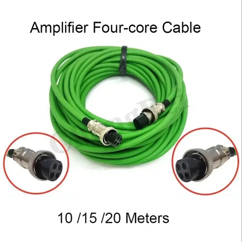 TEBAK CNC Laser Amplifier Preamplifier Oven-core Cable 10/15/20 Meters Cables for BCL-AMP Controller of Recitec Rayoils