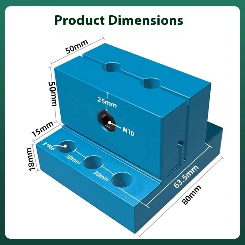 Manual External Clamping Shape Fixing Fixture Pneumatic external clamp CNC external fixed c-lamp fixture