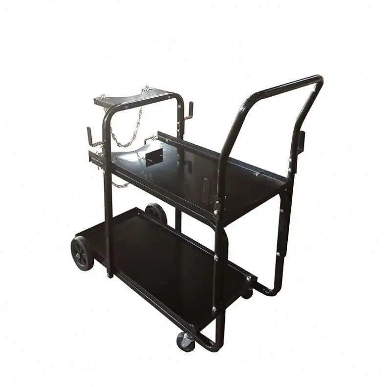 Welding Cart Heavy Duty Welder MIG Universal Gas Cylinder Steel Welding Machine Trolley Cart With Chain Handle and Drawers