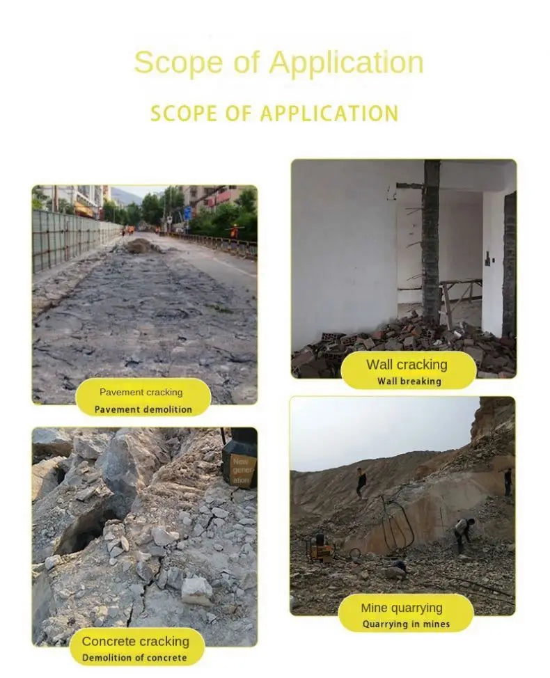 Factory Wholesale High Power and Low Noise Concrete Flooring Removal Machine