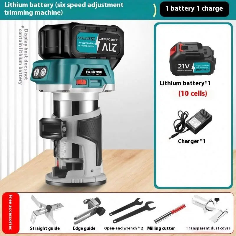 A High Quality Engraving Machine Router Machine Hand Wood Electric Tools Trimmer Multipurpose Tool Kit Wood Routers Trimming