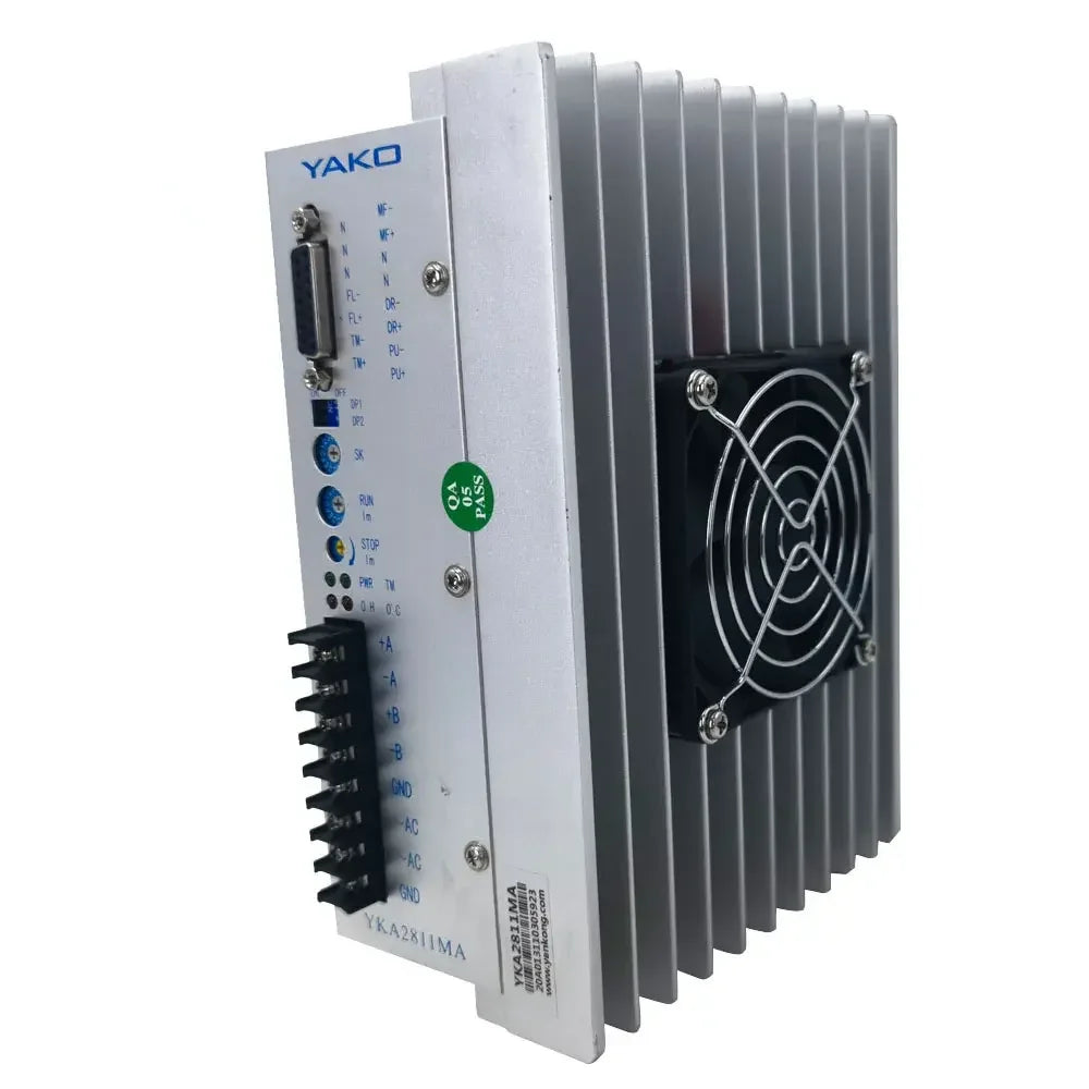 TEBAK CNC Controller YKA2811MA 60 -110VAC Original YAKO Stepper Driver Engine 8A for CNC Router NEWCARVE