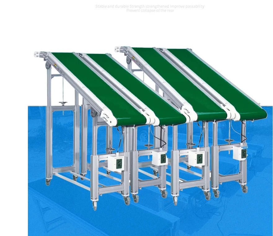 Factory Custom Pvc Belt Conveyor Automatic Belt Conveyor System Assembly Production Line