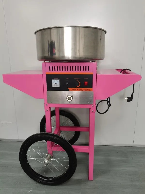 Automatic Cotton Candy Maker Cheap Commercial Retro Cotton Candy Machine Electric Floss Cotton Candy Making Machine