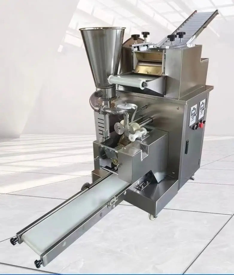 Peeling Manufacturing Machine Sell Like Hot Cakes Folding Dumpling Meat Stuffing Crimping Machine Handmade Dumpling Machine