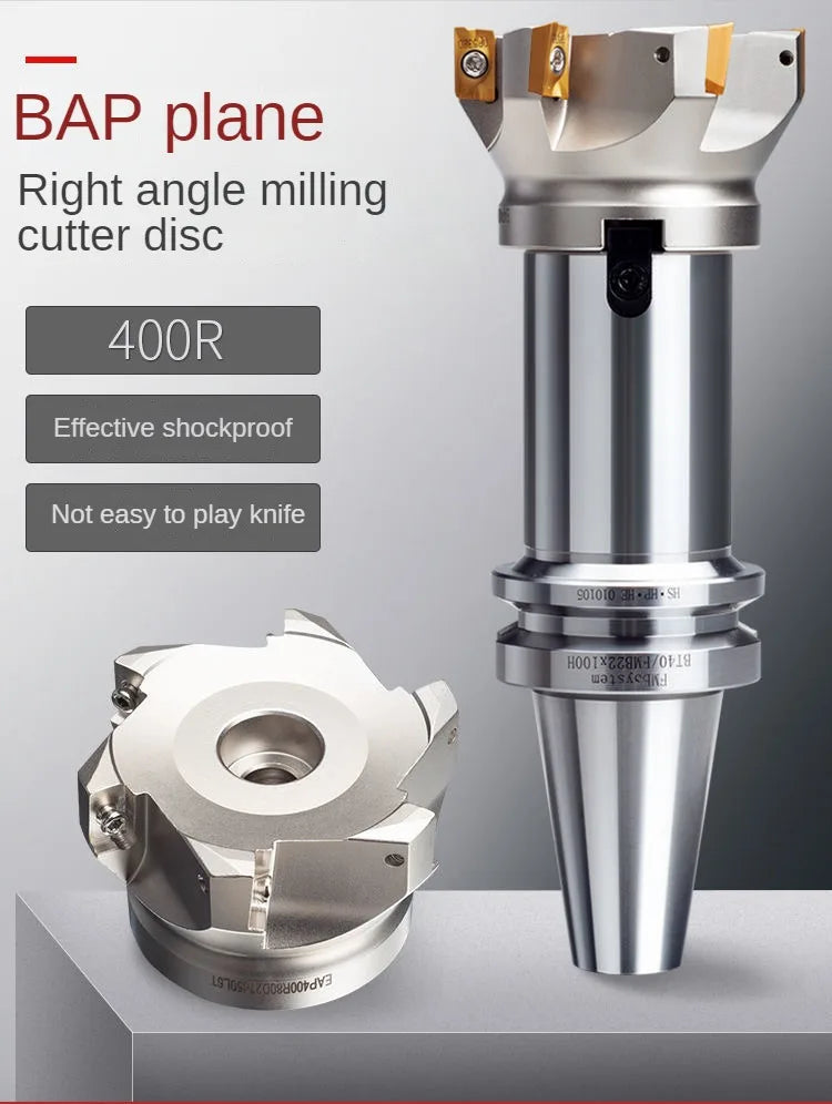 Anti-tooth Milling Cutter Cutting Tools KM12 RAP BAP Indexable Shoulder Face Milling Cutter for Milling Inserts Apmt