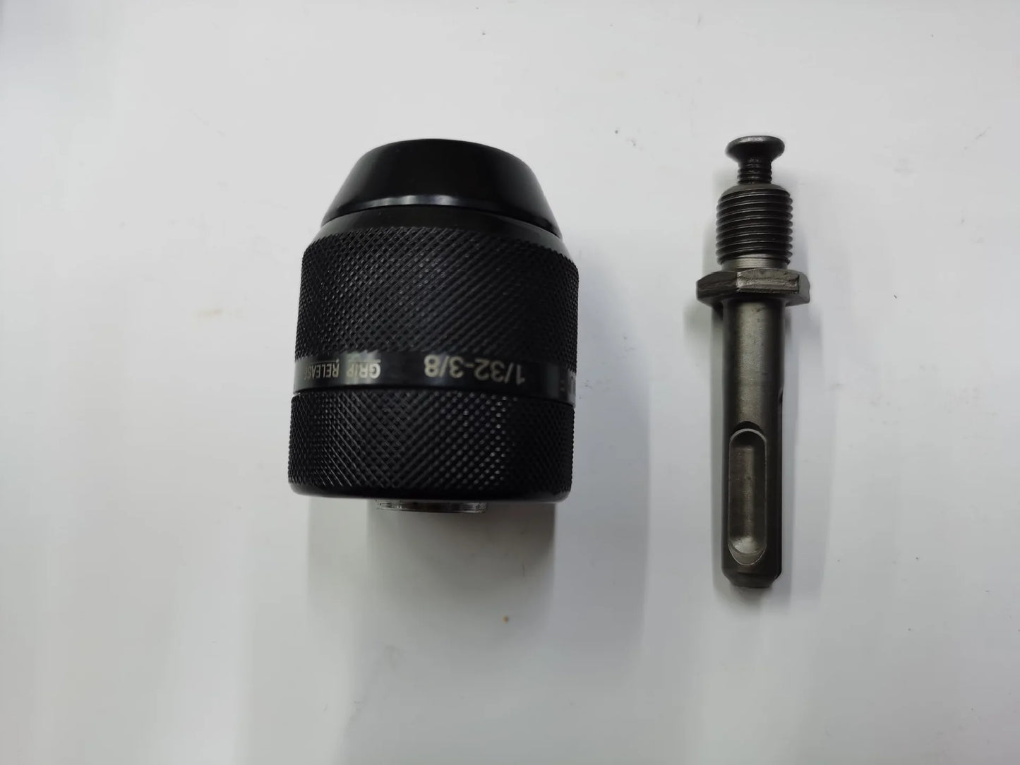 10/13/16mm Drill Chuck,1/2-20UNF 3/8-24UNF Mount Impact Driver Chuck Conversion Hex Shank/SDS-Plus Square Adapter with Chuck Key